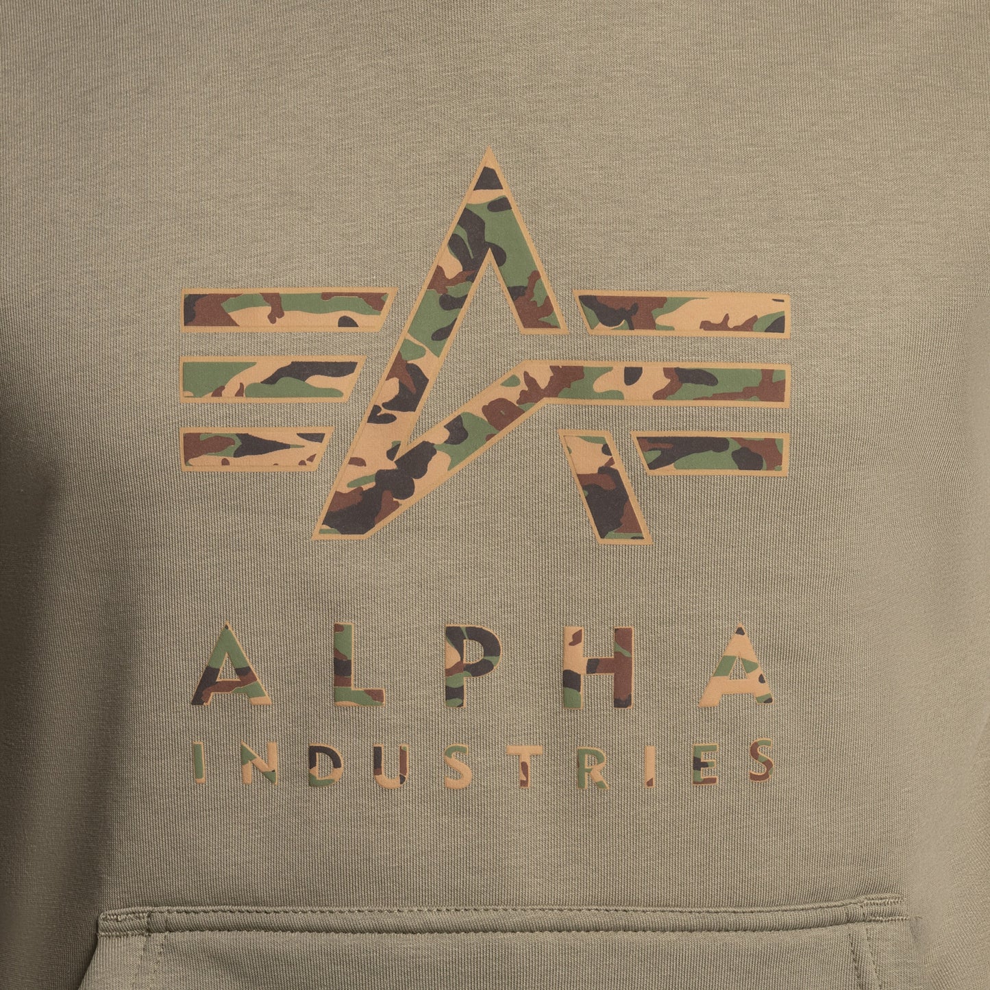 Bluza Alpha Industries Camo TPU Hoody - Olive