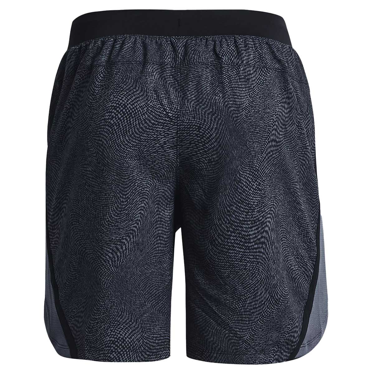 Szorty treningowe Under Armour Launch 7" Printed Shorts - Downpour Gray/Black