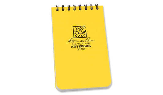 Notes wodoodporny Rite in the Rain 3x5" - Yellow
