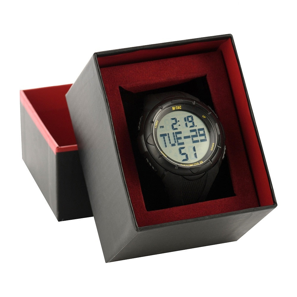 Zegarek M-Tac z krokomierzem - Black