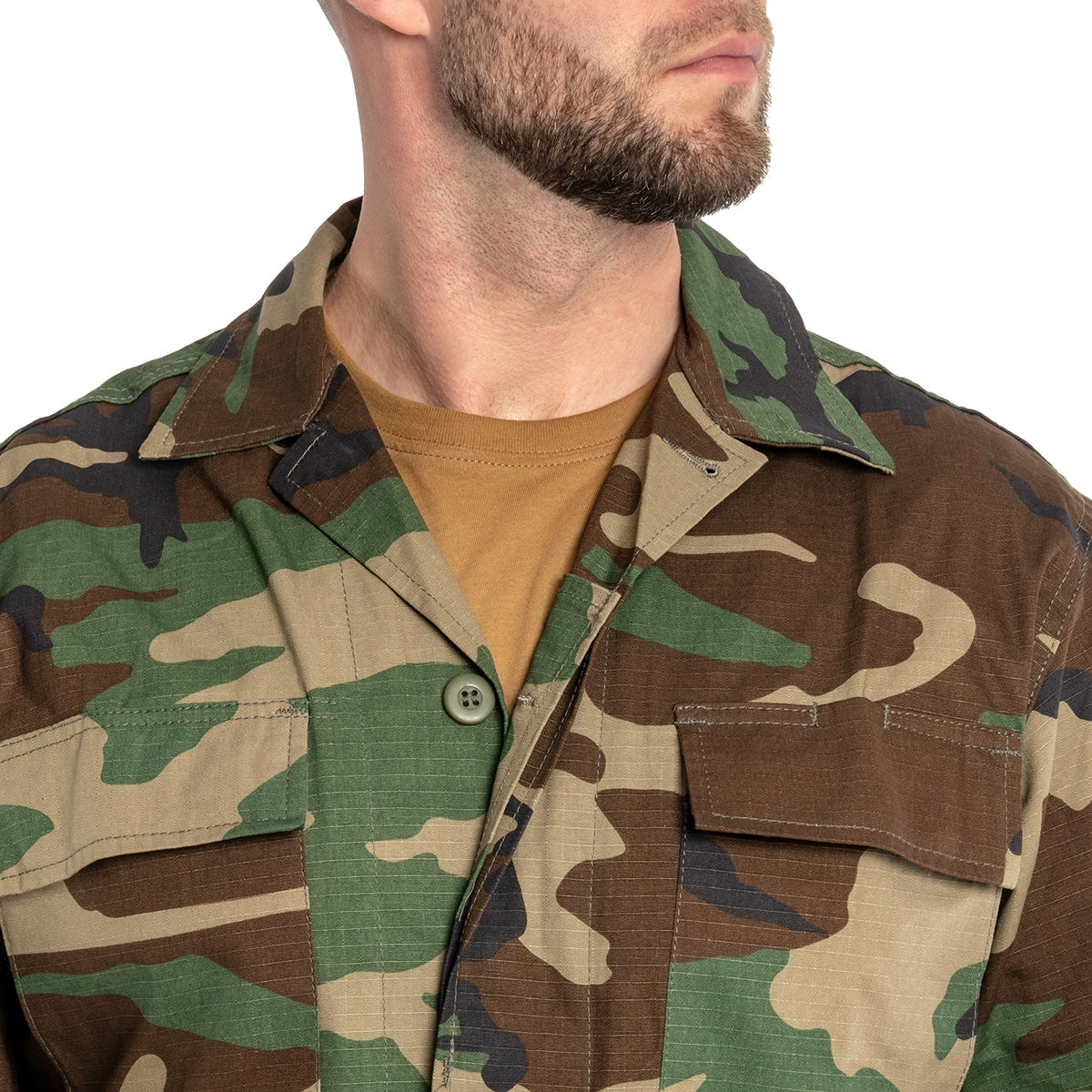 Bluza wojskowa Mil-Tec Teesar BDU Rip-Stop - Woodland