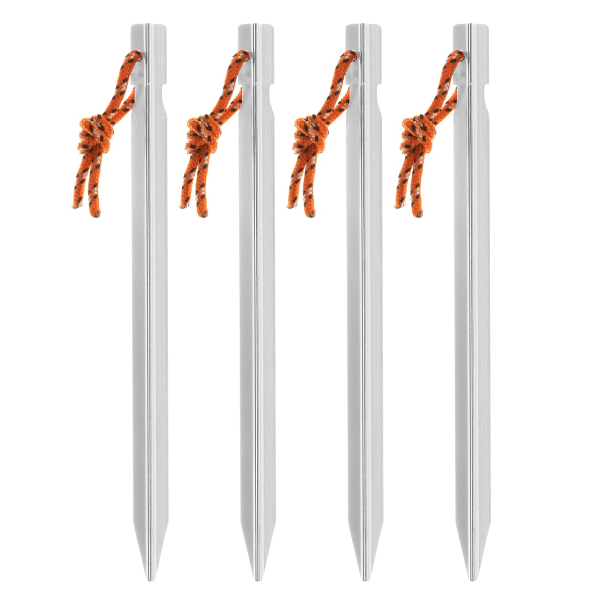 Śledzie aluminiowe Badger Outdoor Reflex - 4 szt.