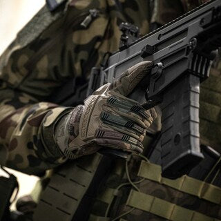 Rękawice taktyczne Mechanix Wear M-Pact - wz.93 Pantera PL Woodland