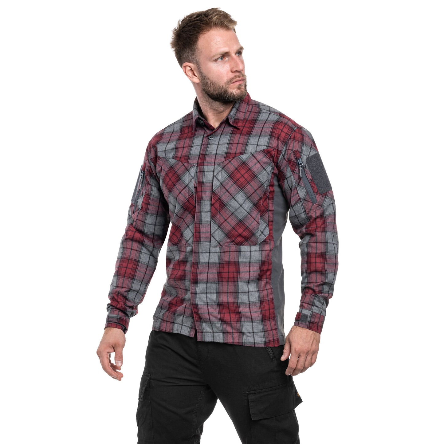 Koszula Helikon MBDU Flannel - Ruby Plaid