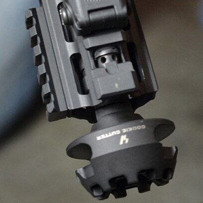Kompensator Strike Industries Cookie Cutter Comp do karabinków kalibru .223/5,56 mm - Black