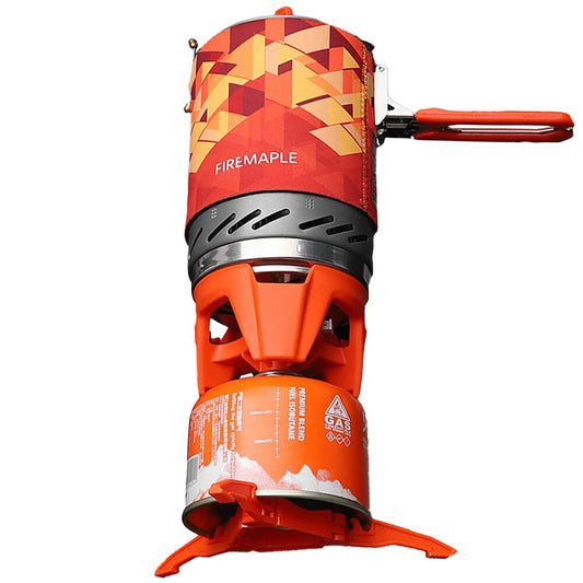 Kuchenka turystyczna Fire Maple FMS-X2 z garnkiem - Orange