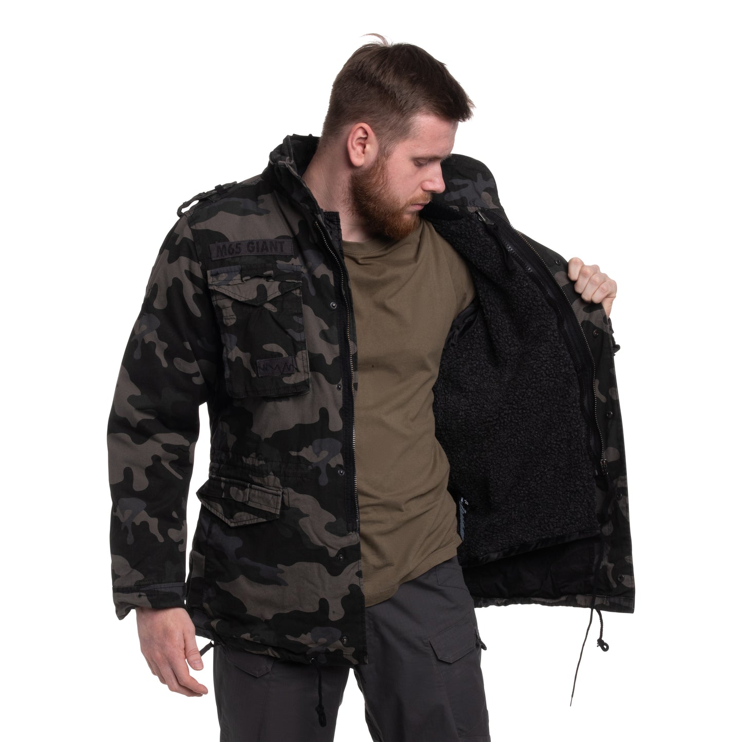 Kurtka Brandit M65 Giant - Dark Camo