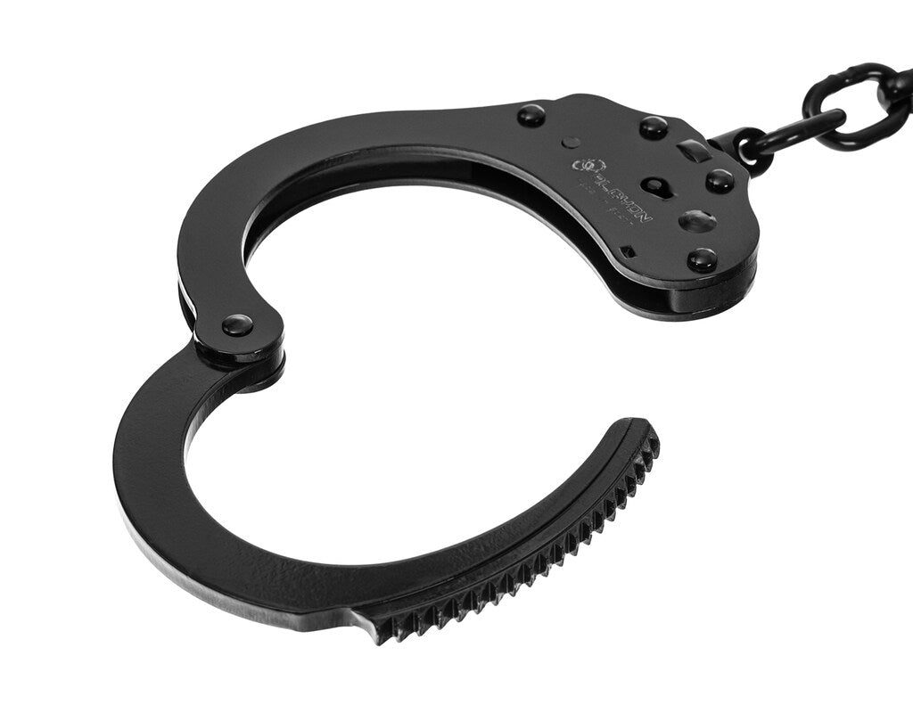 Kajdanki łańcuszkowe Alcyon Chain steel czarne