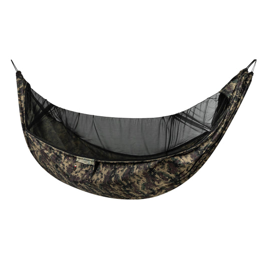 Hamak ultralekki TigerWood Ważka V2 Long Pocket Camo - z moskitierą