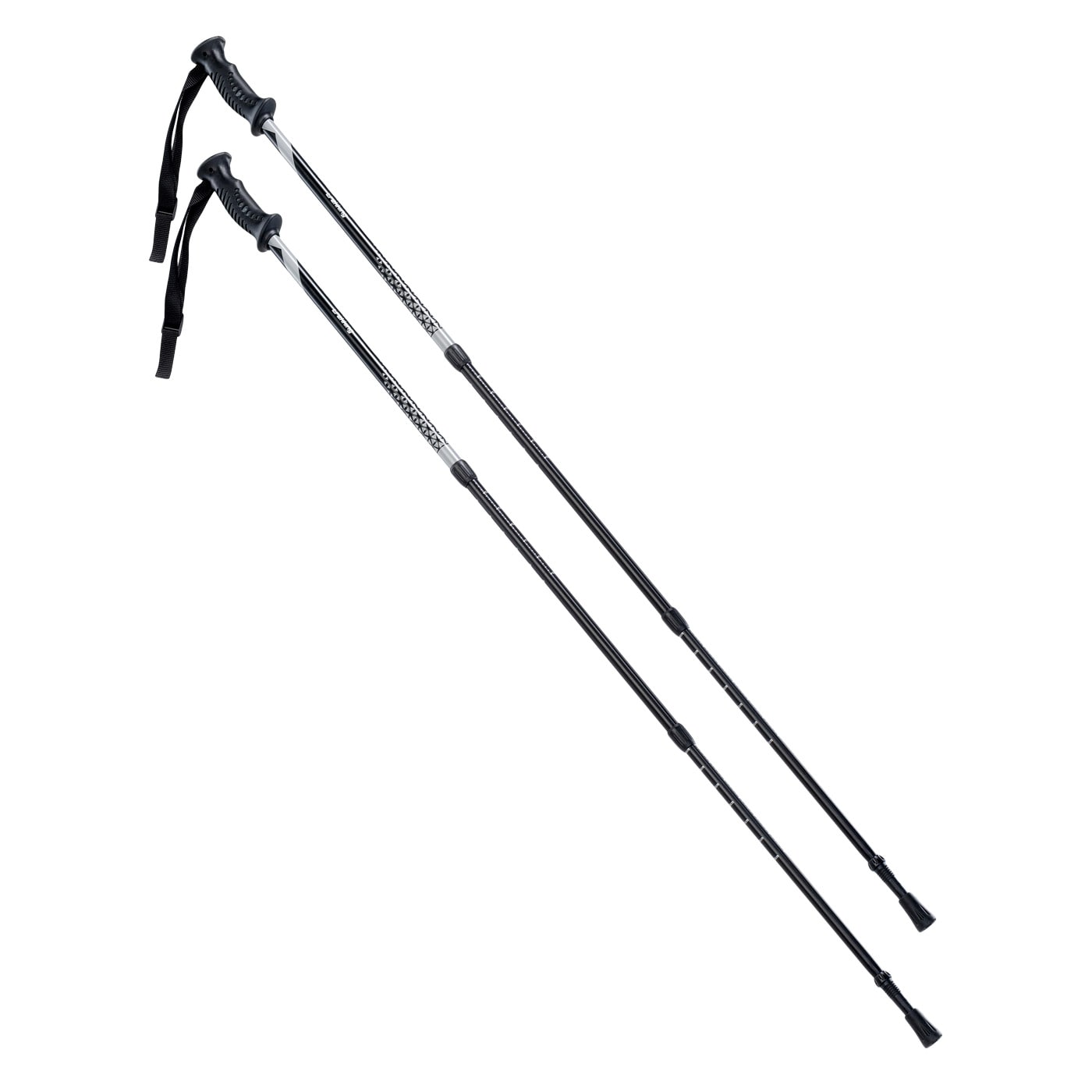 Kije trekkingowe Hi-Tec Lapland - Black/Grey