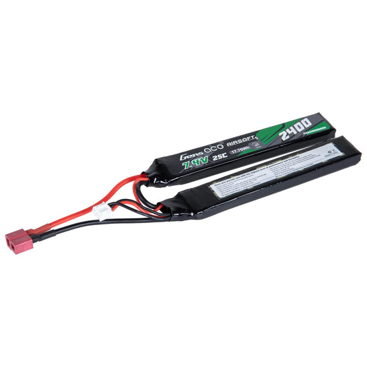 Akumulator ASG Gens Ace Li-Po 7,4 V 2400 mAh 25C 2S2P 2 modułowy - Deans/T-connect