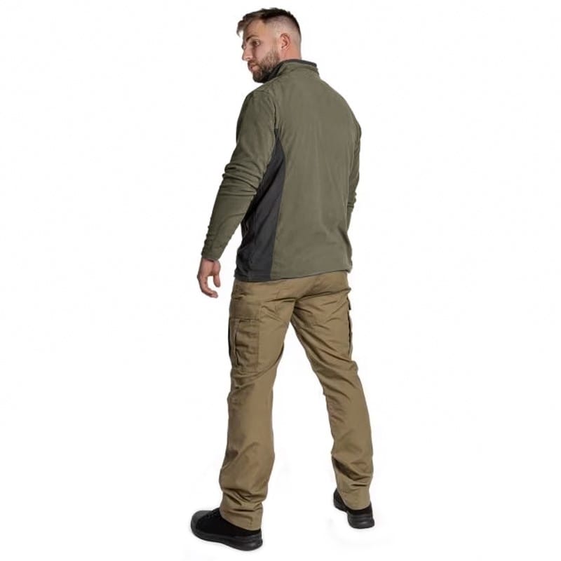 Polar Columbia Klamath Range II Half Zip - Stone Green/Shark