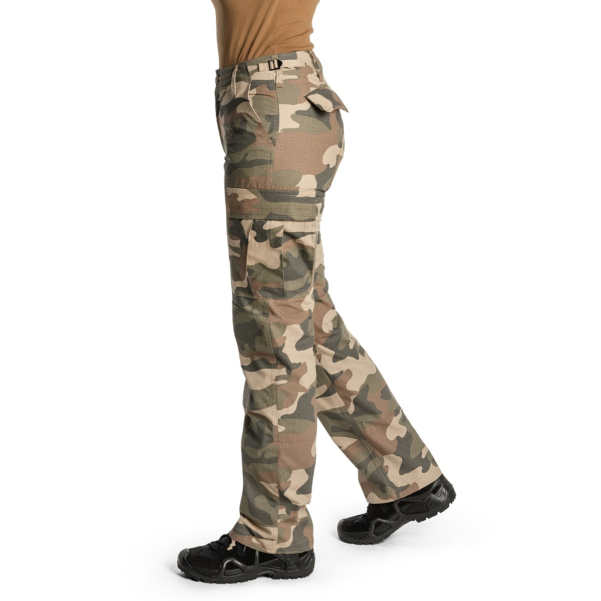Spodnie damskie Brandit Cargo BDU Rip-Stop - Light Woodland