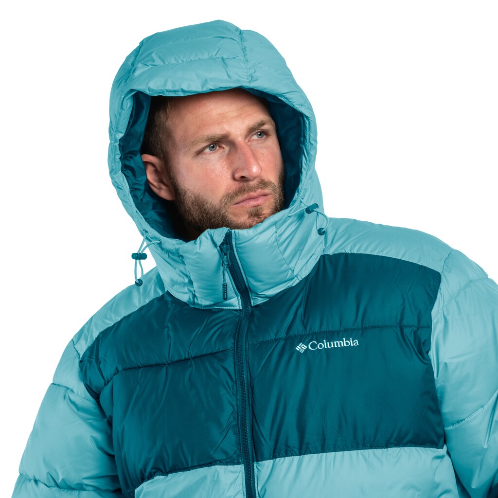Kurtka Columbia Pike Lake II Hooded - Metal/Night Wave