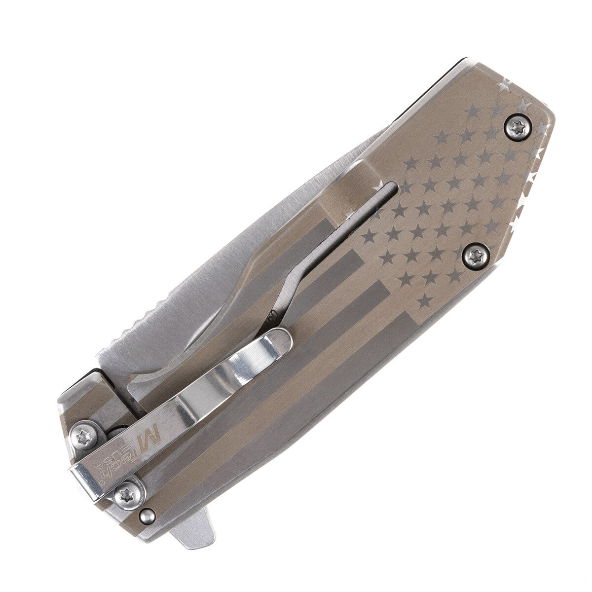 Nóż składany Master Cutlery M-Tech USA Manual Folding Flag