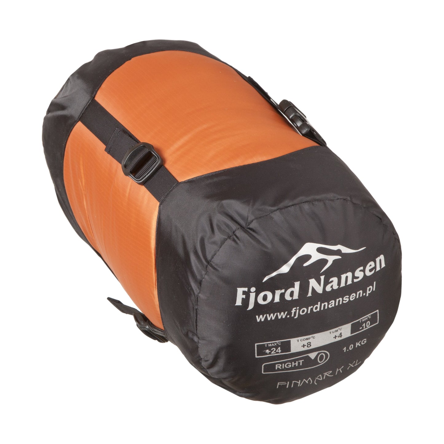 Śpiwór Fjord Nansen Finmark XL Carnelian 1000 g - lewy