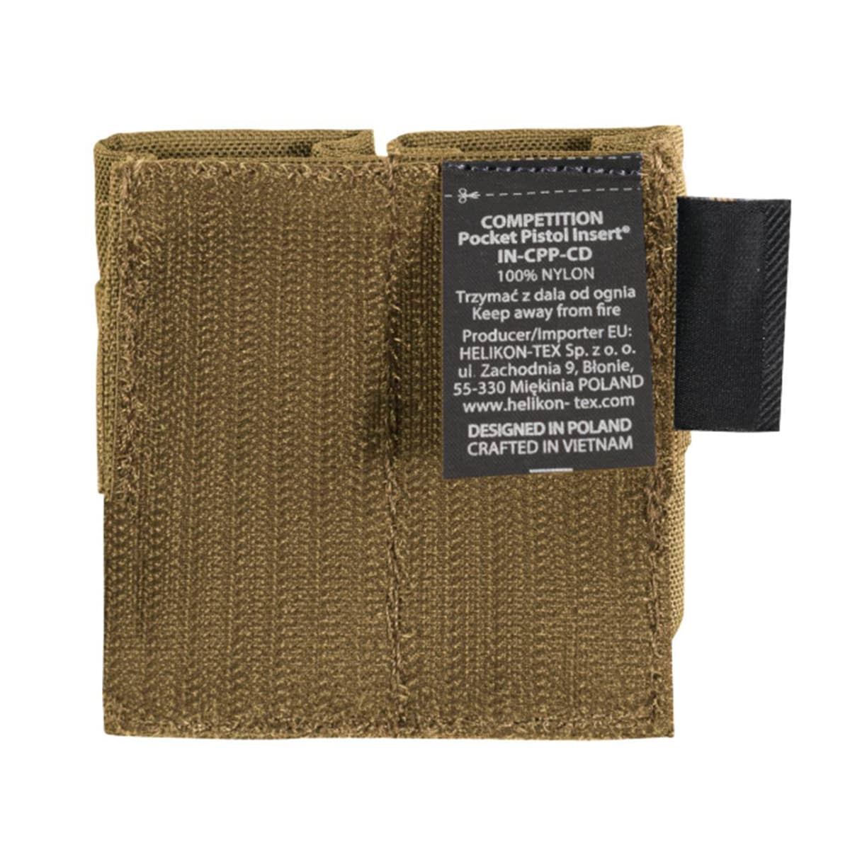 Ładownica otwarta Helikon Competition Pocket Pistol Insert - Coyote