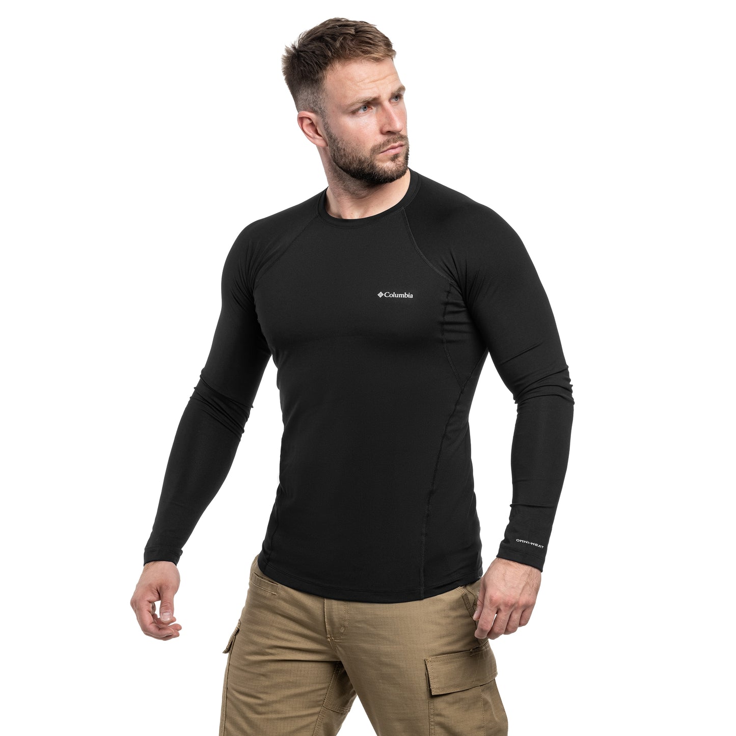 Bluza termoaktywna Columbia Midweight Stretch Long Sleeve Top - Black