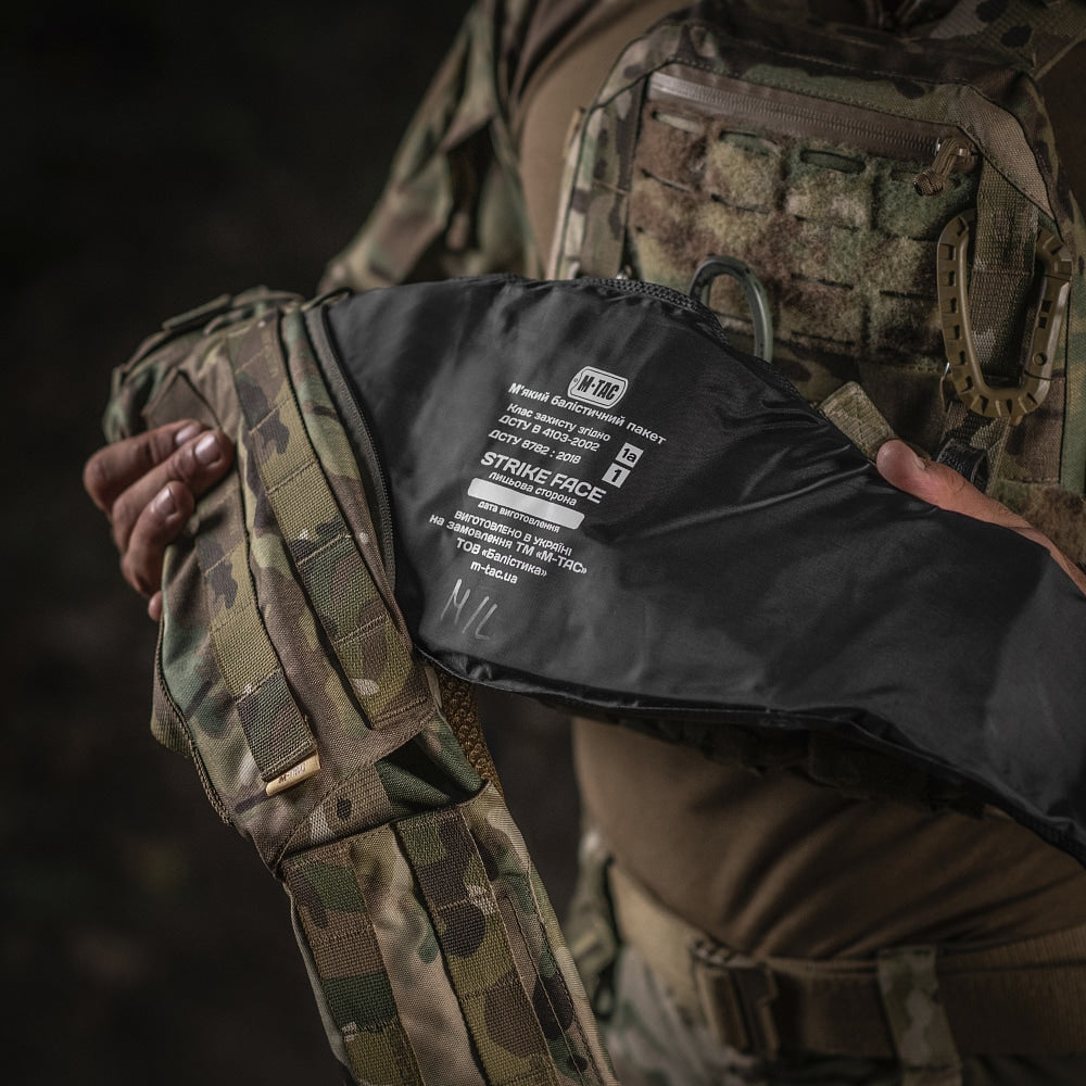 Pas taktyczny M-Tac War Belt Armor - MultiCam