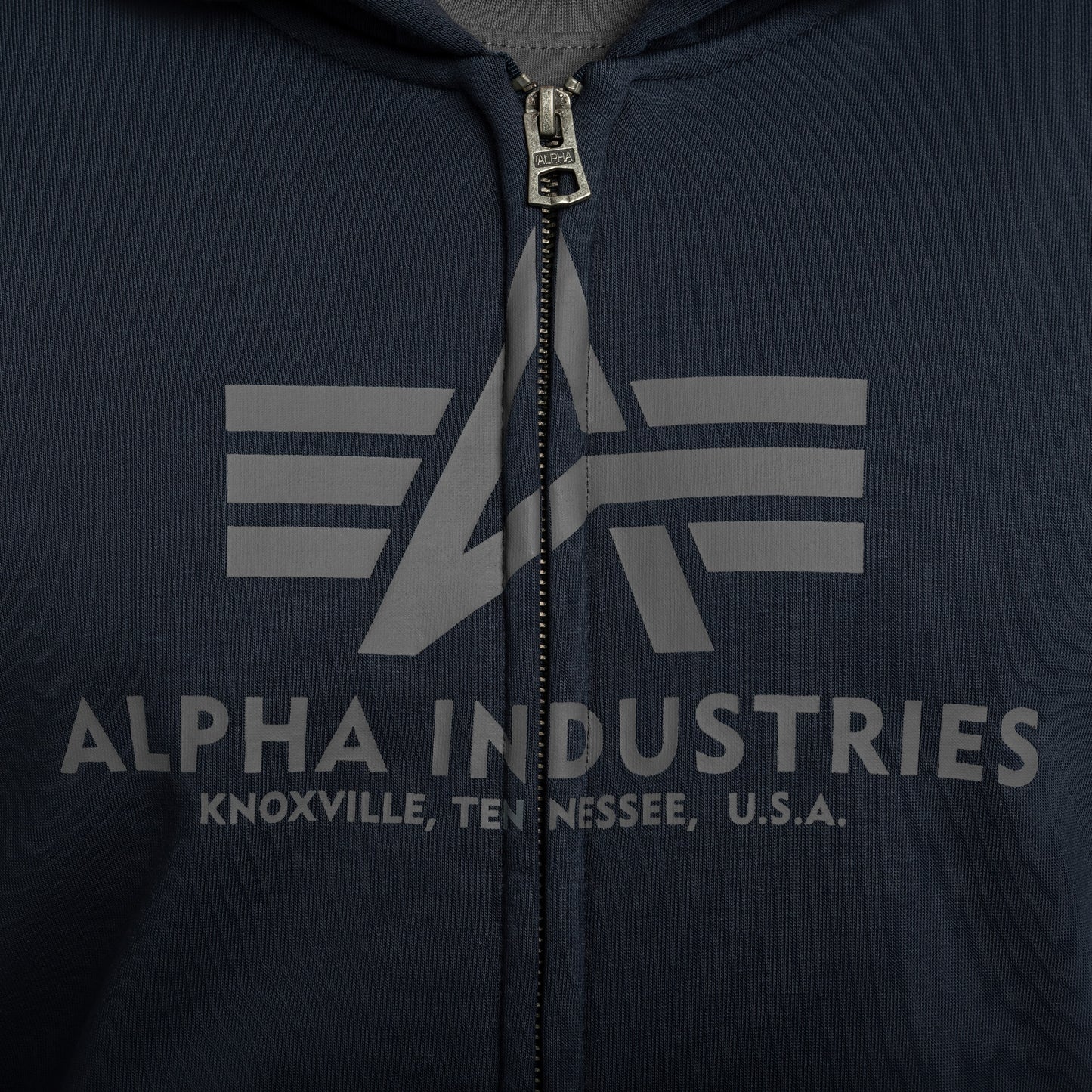 Bluza Alpha Industries Basic Zip Hoody - Rep Blue