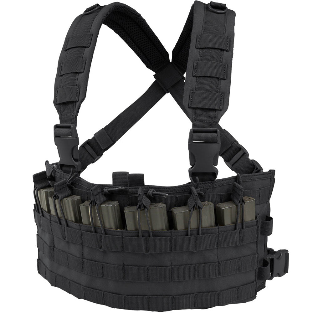 Kamizelka taktyczna typu Chest Rig Condor Rapid Assault Black