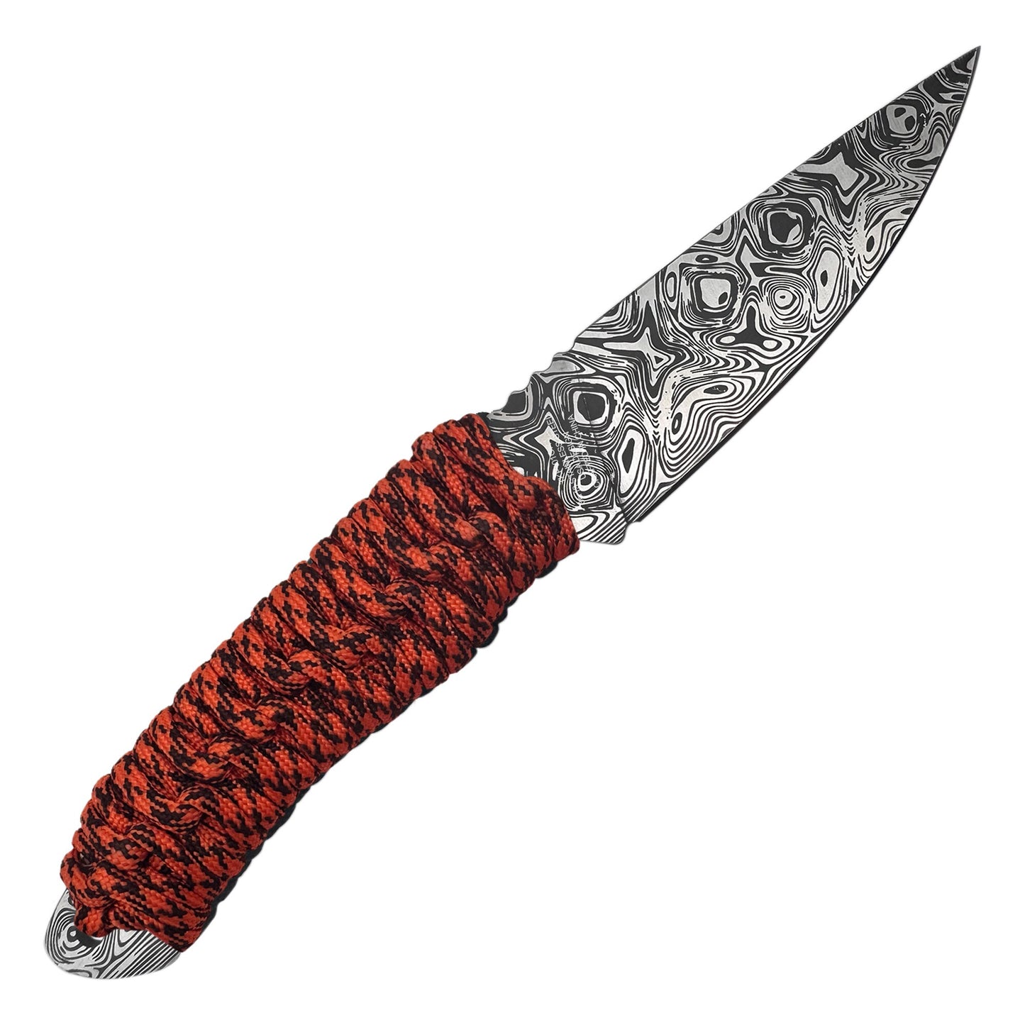 Nóż Takumitak Nighthawk - Damascuc/Orange