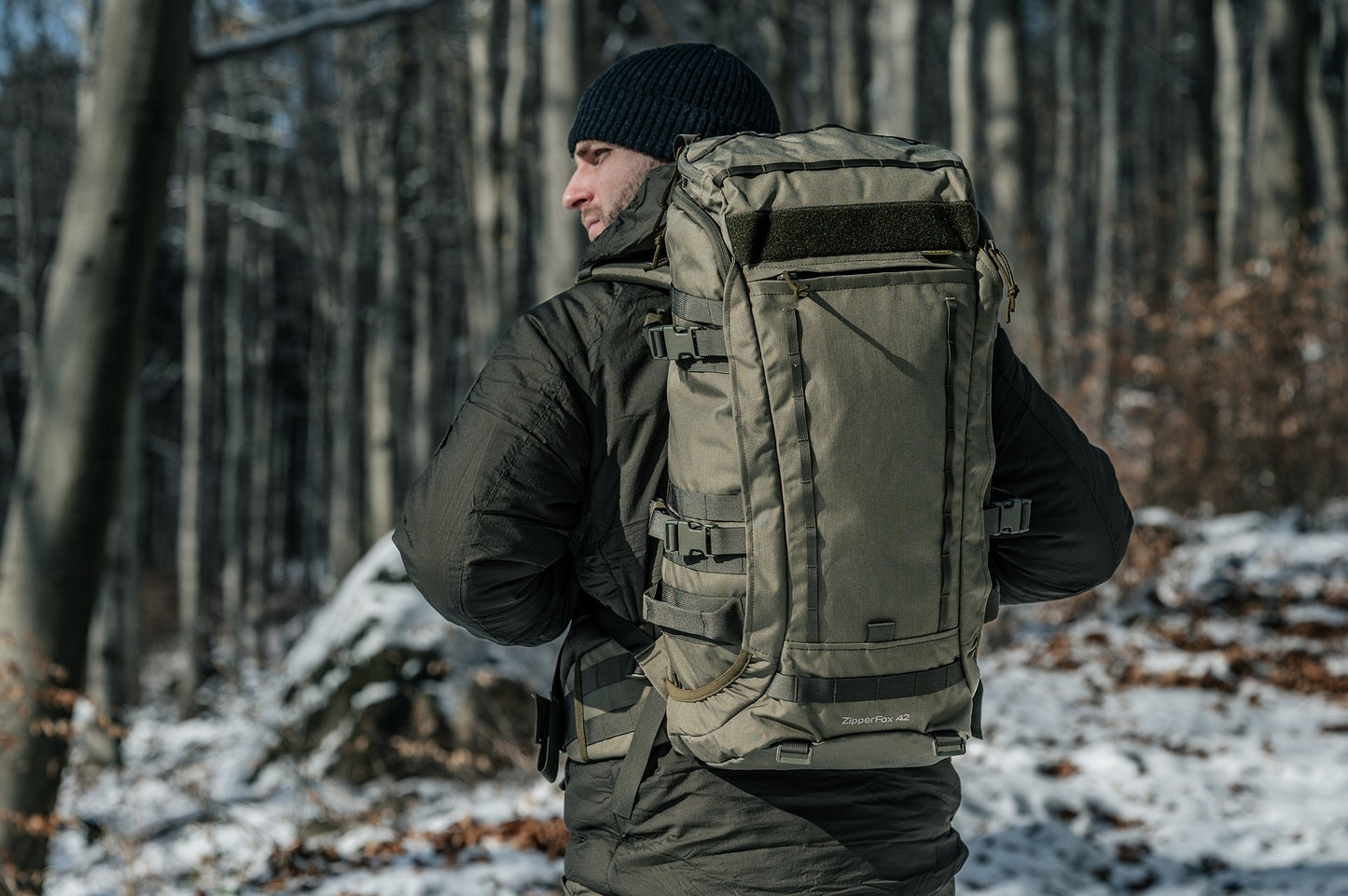 Plecak Wisport Zipper Fox 42 40 l - RAL 7013