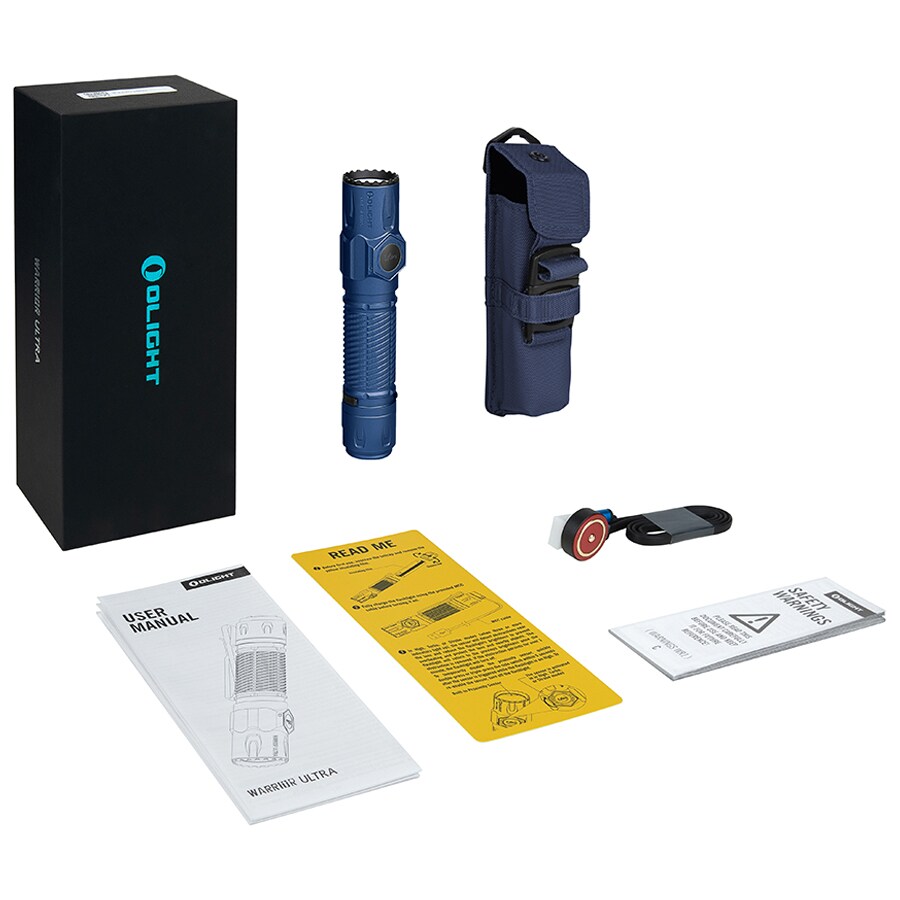 Latarka taktyczna Olight Warrior Ultra Navy Blue - 2500 lumenów