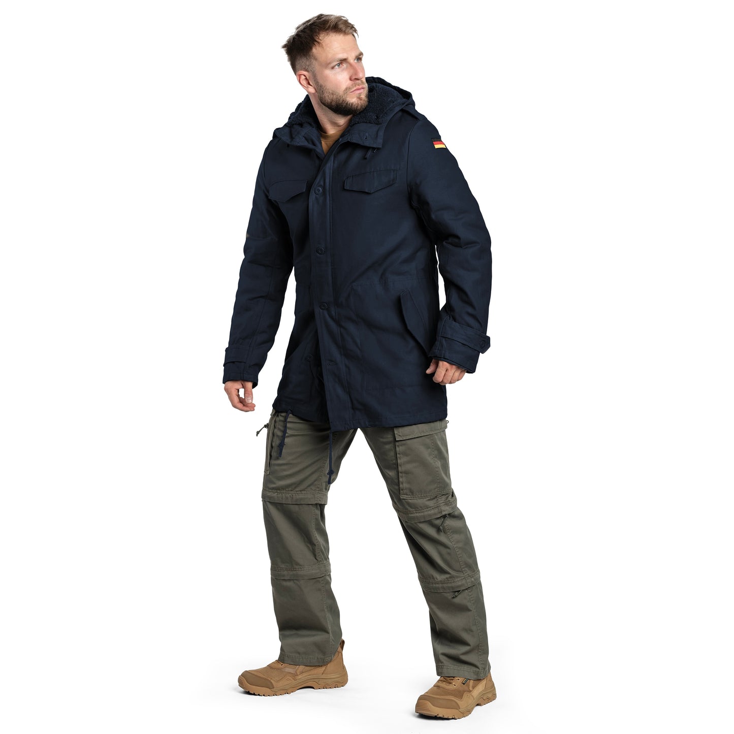Kurtka Brandit BW Parka Flag - Navy