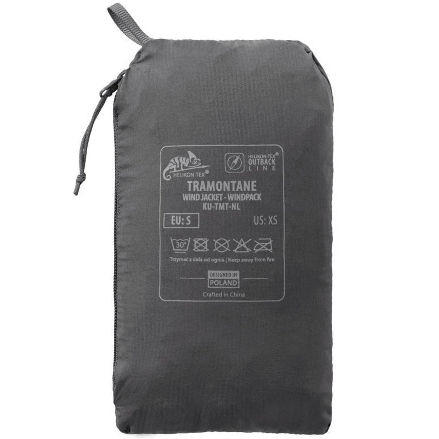 Kurtka Helikon Tramontane WindPack - Shadow Grey