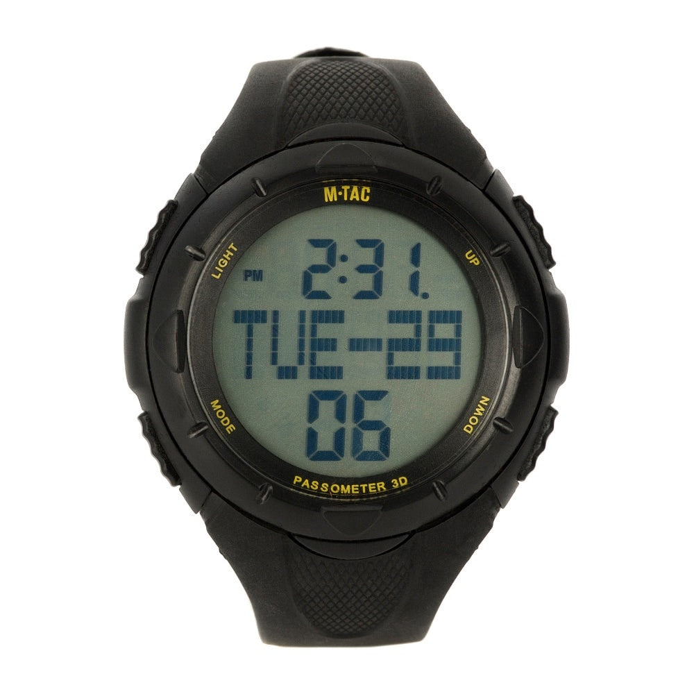 Zegarek M-Tac z krokomierzem - Black