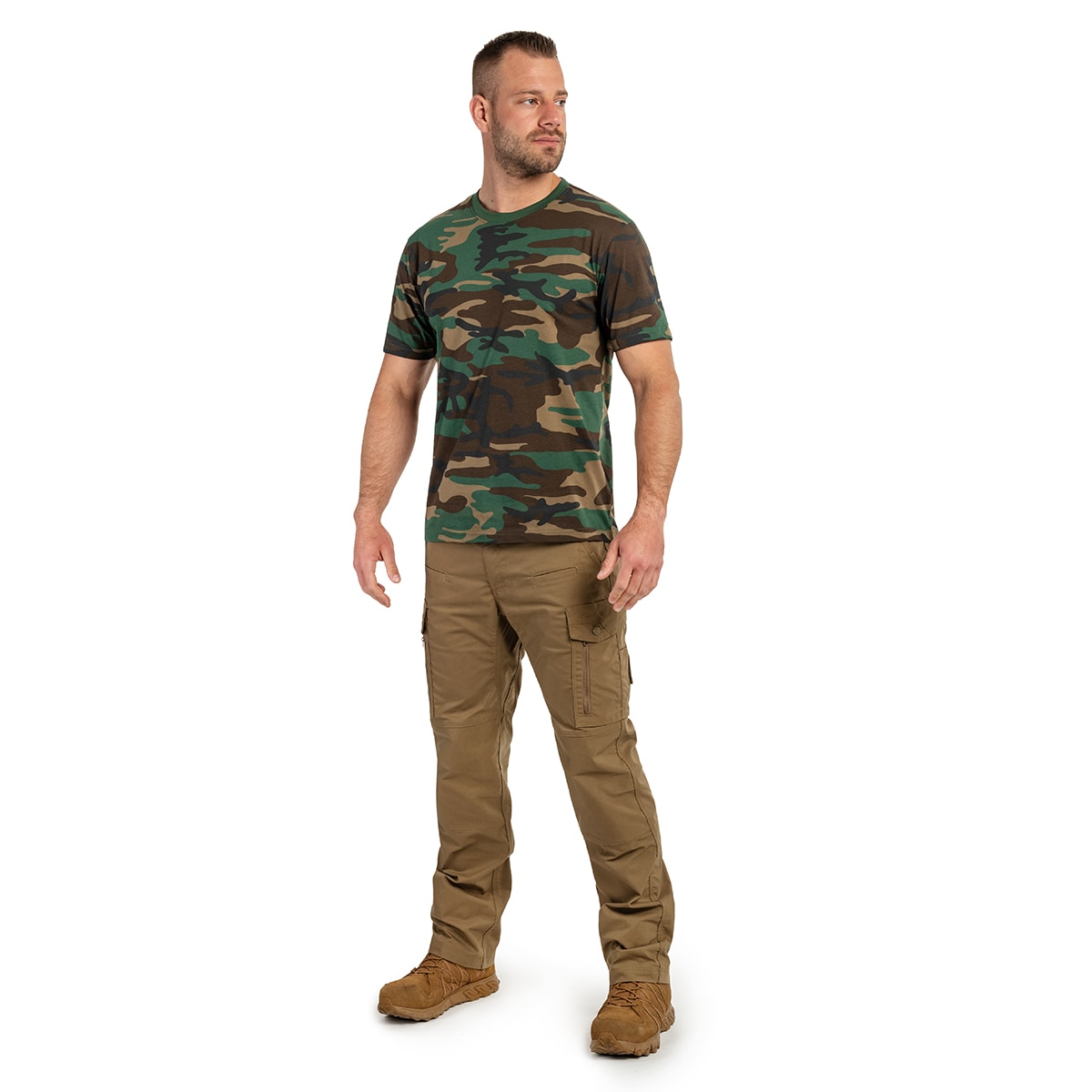 Koszulka T-shirt Brandit - Woodland