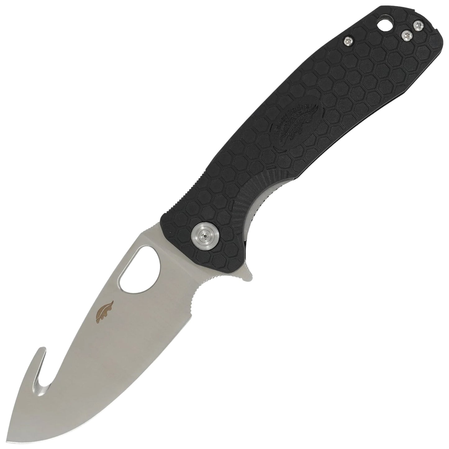 Nóż składany Honey Badger Hook Medium 8Cr13MoV - Black