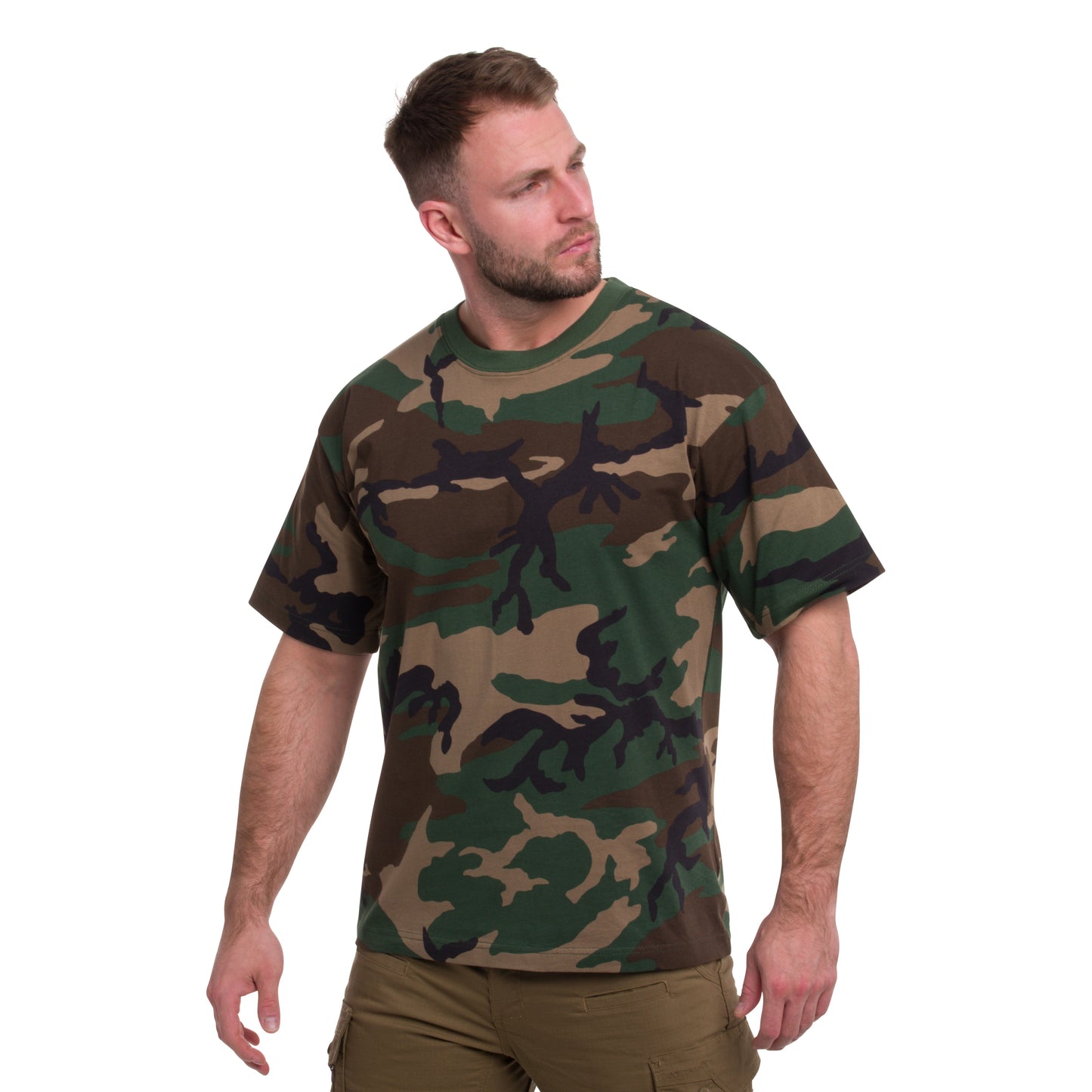 Koszulka T-shirt MFH - Woodland