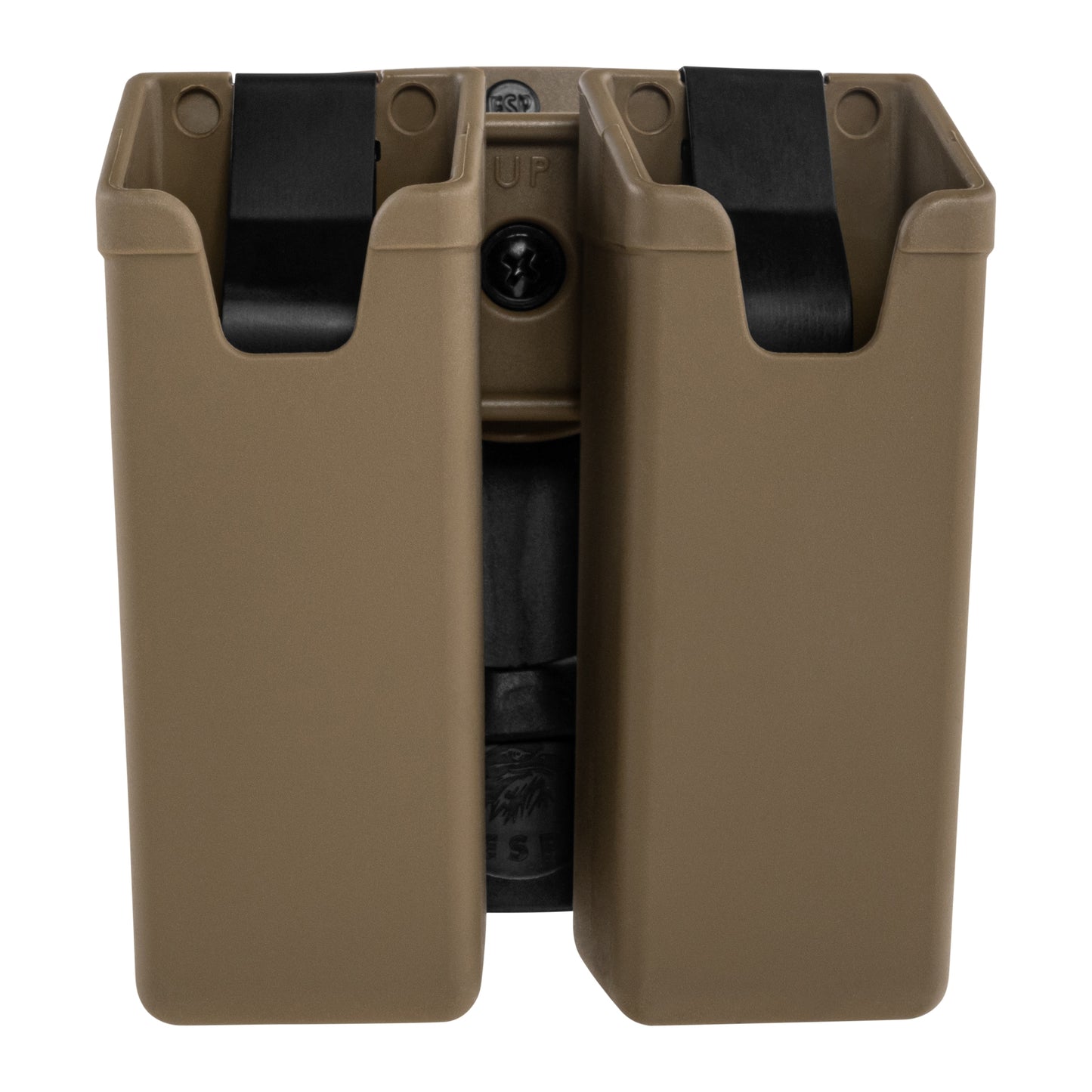 Podwójna ładownica obrotowa ESP z montażem Paddle na magazynki do MP5/UZI/SA VZ.61 - Khaki