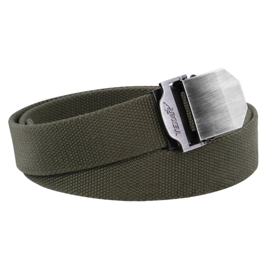 Pasek do spodni Texar Lux - Olive