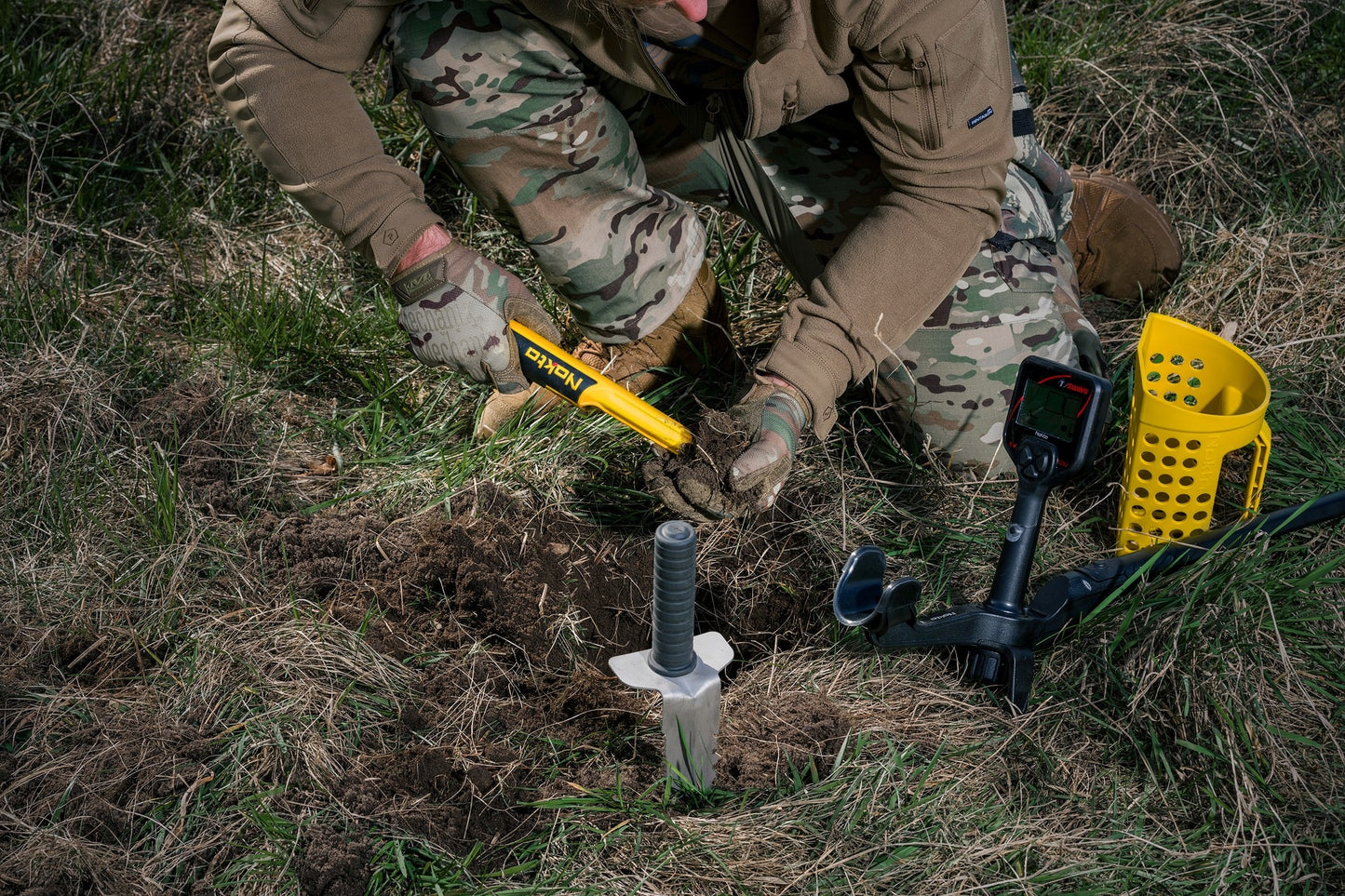 Nożołopatka z pokrowcem Nokta Digger Premium