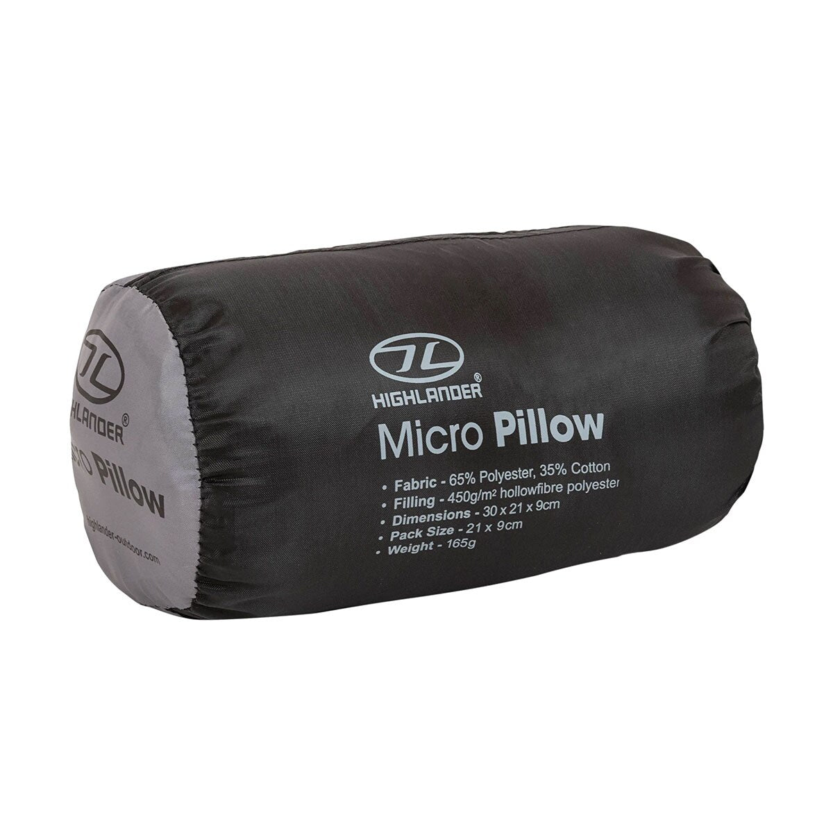 Poduszka Highlander Outdoor Micro Pillow - Grey