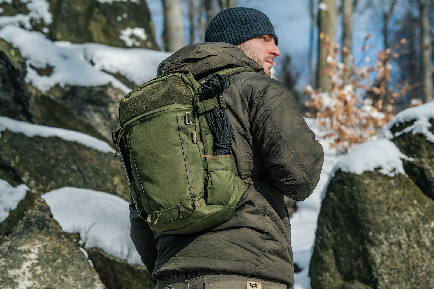 Linka spadochronowa Paracord Badger Outdoor 550 30 m - Black