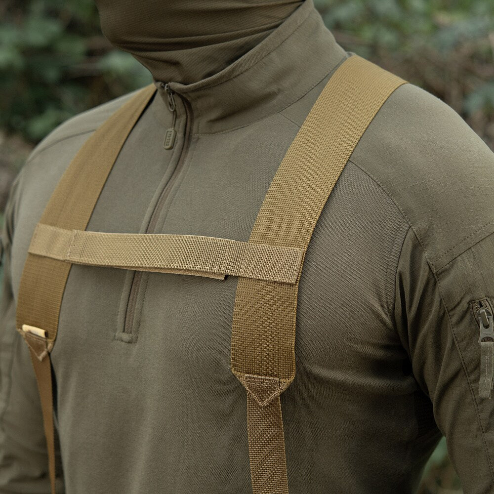 Szelki M-Tac Elite do pasa taktycznego - Coyote