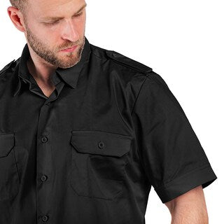 Koszula Mil-Tec Service Short Sleeve Shirt - Black