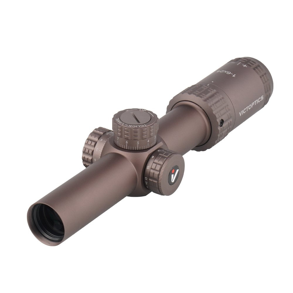 Luneta celownicza Victoptics S6 1-6x24 SFP OPSL23 - Burnt Brown