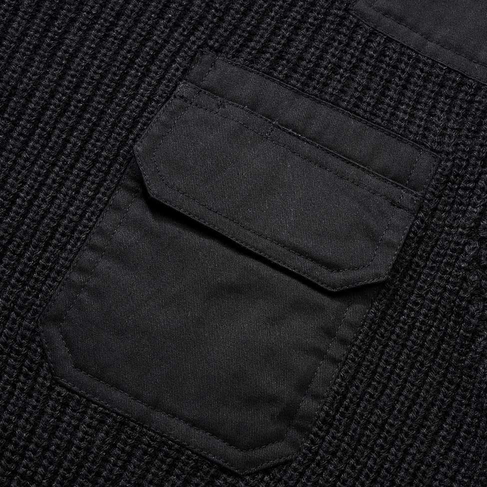 Sweter dziecięcy Brandit BW Pullover - Black