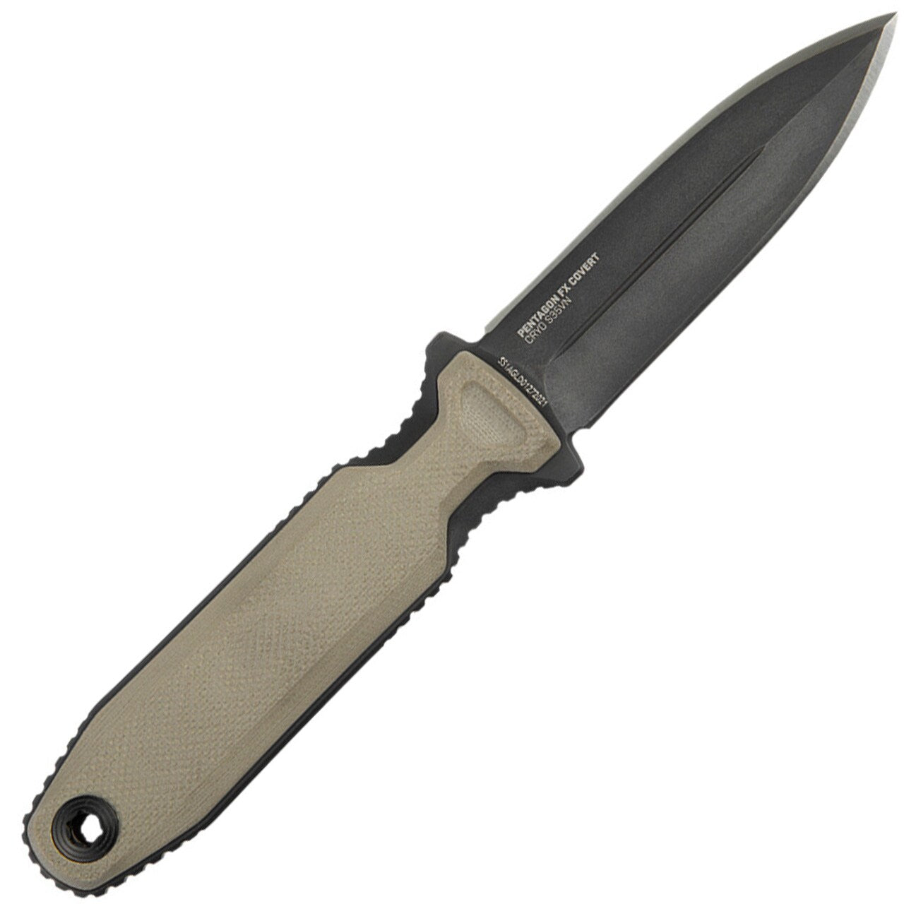 Nóż SOG Pentagon FX Covert - Flat Dark Earth
