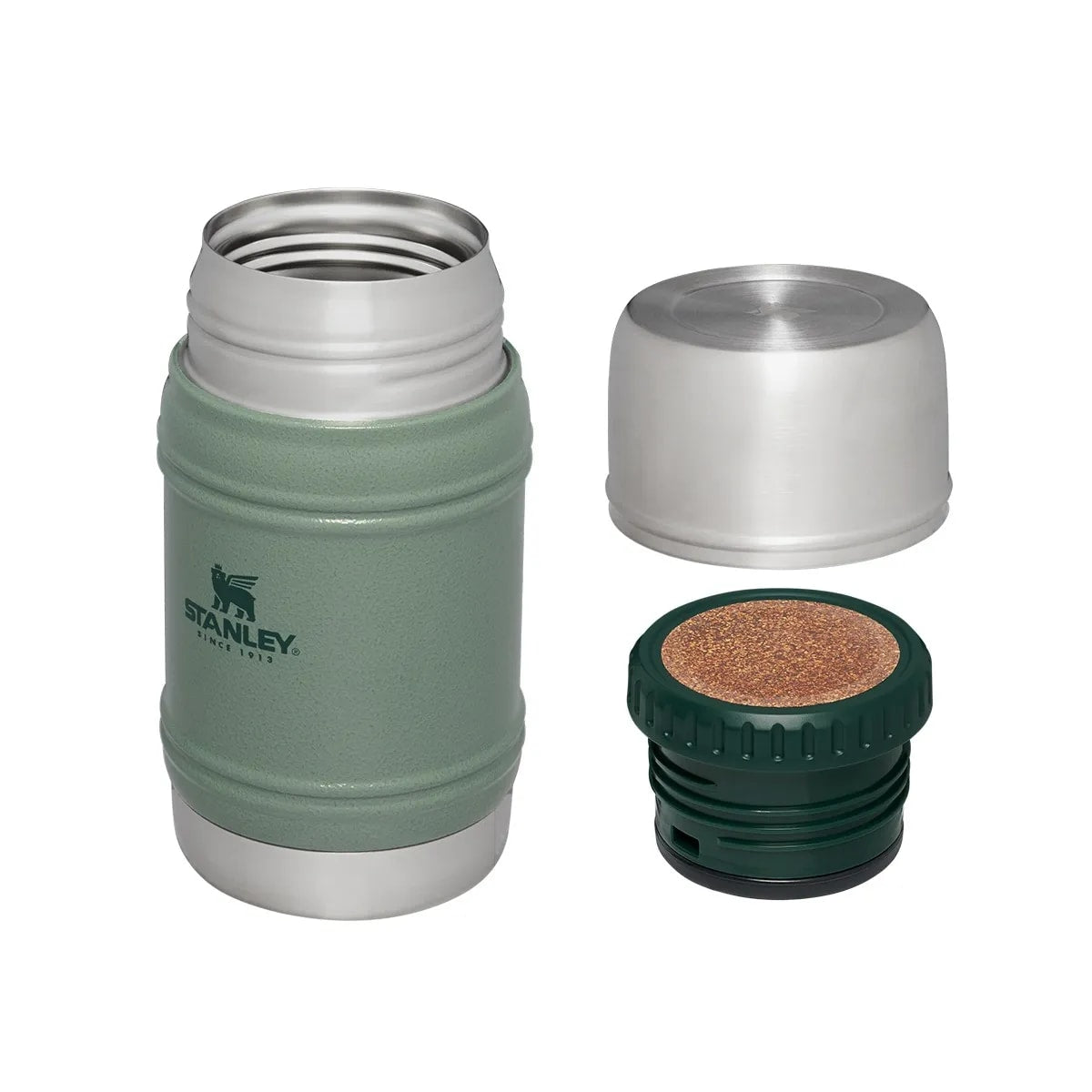 Termos obiadowy Stanley Artisan Thermal Food Jar 500 ml - Hammertone Green