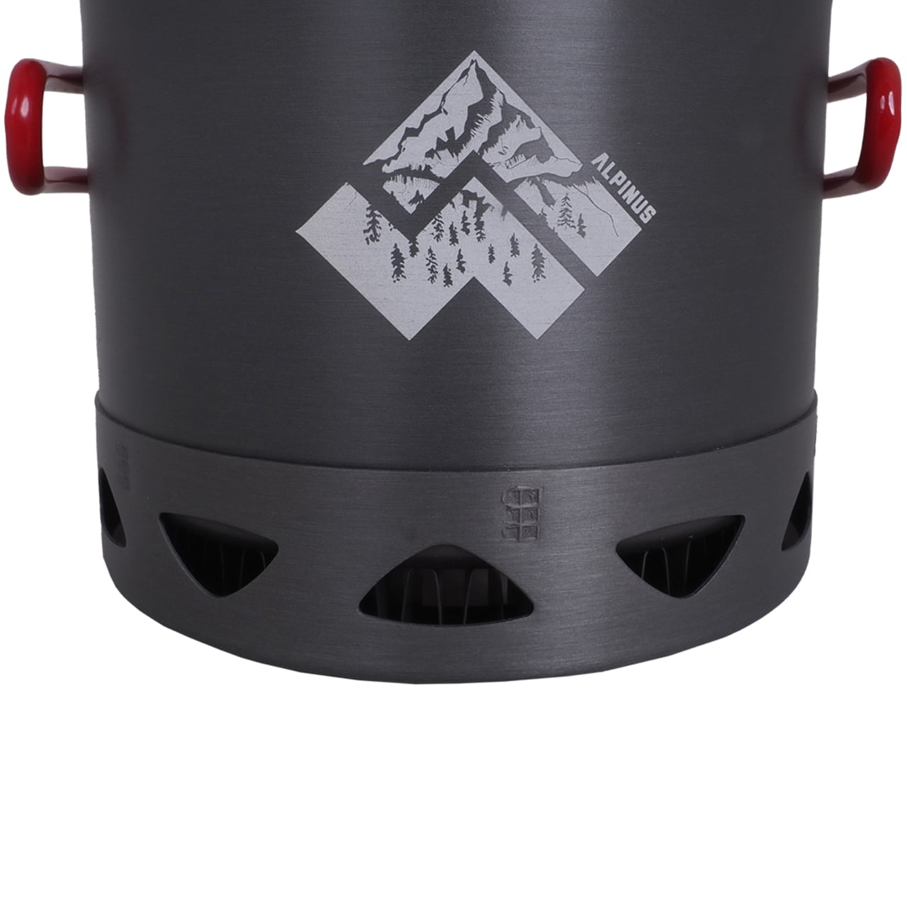 Menażka aluminiowa Alpinus Valdes Radiator - Szara