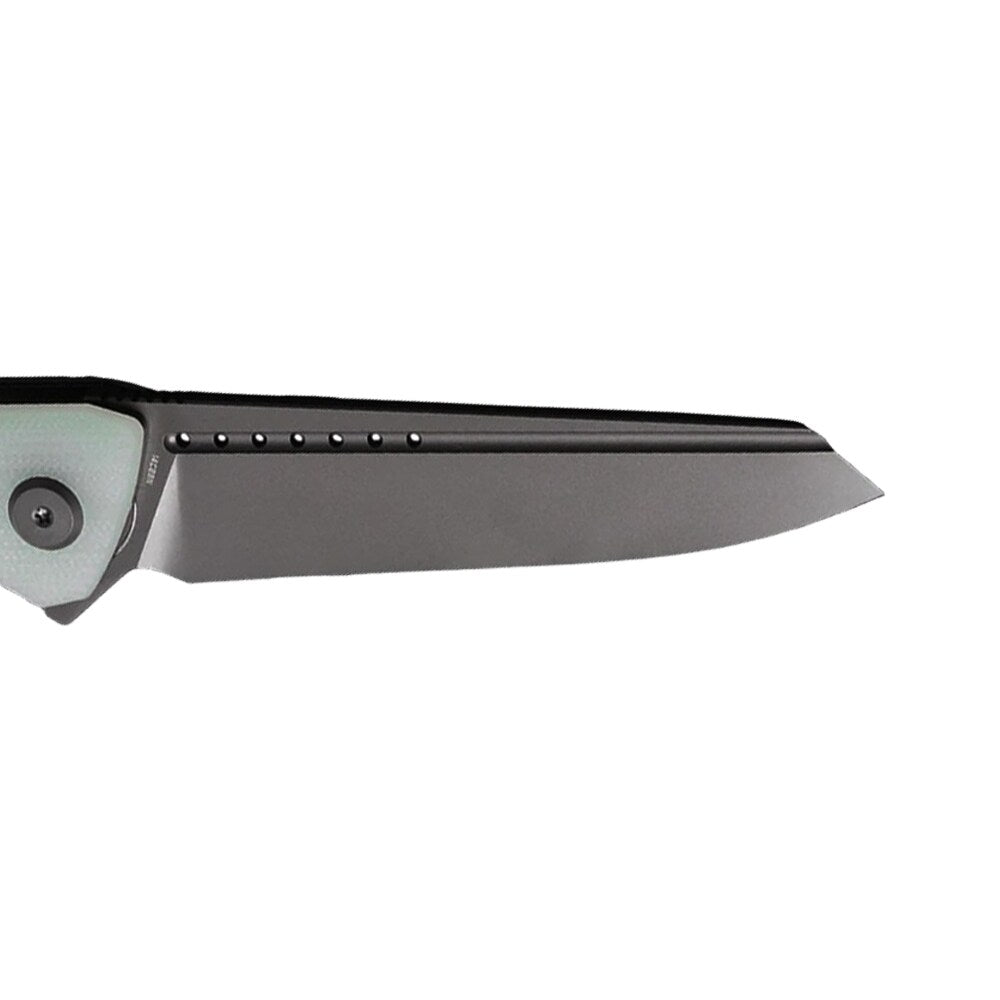 Nóż składany Bestech Knives Slyther - Grey Titanized, Transparent G10
