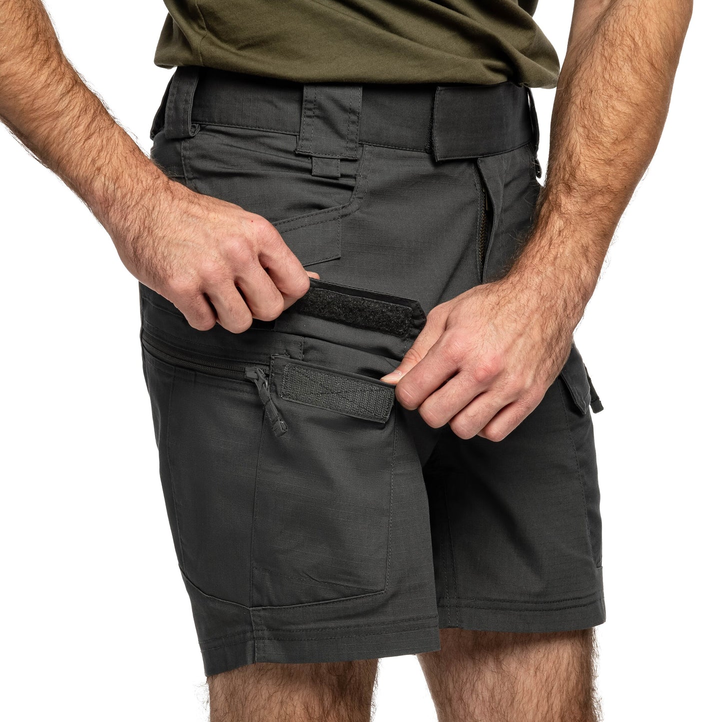 Szorty Helikon UTS PolyCotton Stretch Rip-Stop 6" - Shadow Grey