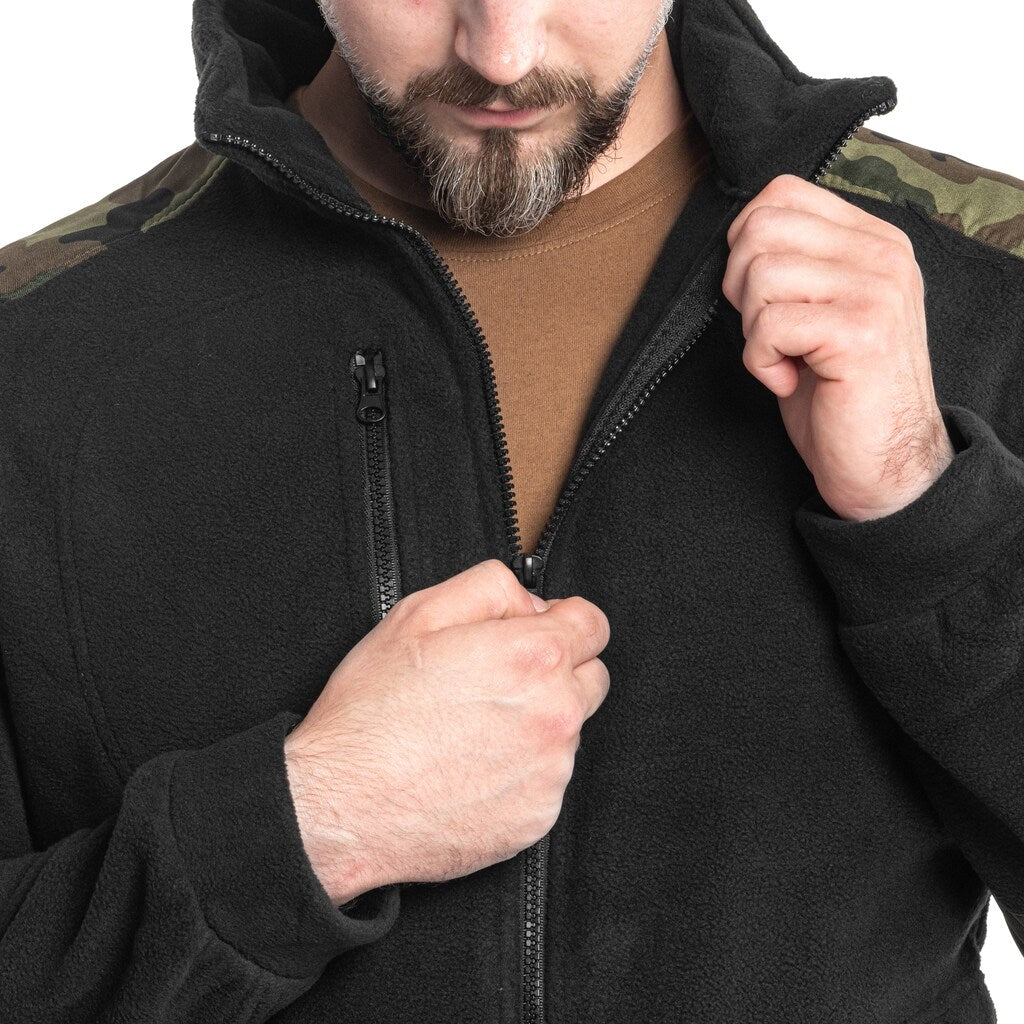 Polar wojskowy - Black/Camouflage