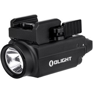 Latarka na broń z celownikiem laserowym Olight BALDR S - 800 lumenów, Green Laser